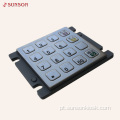 PIN pad de criptografia de metal para quiosque de pagamento